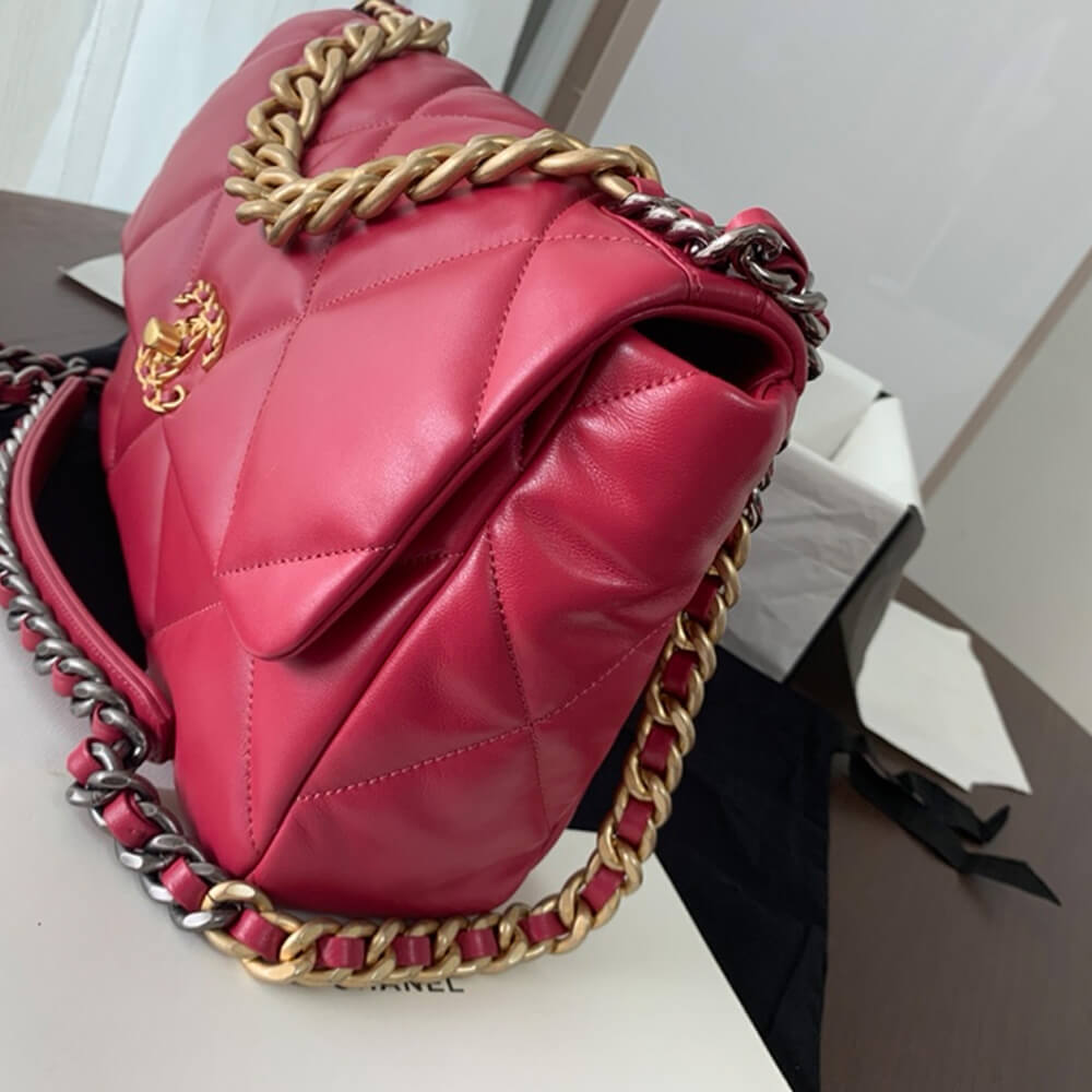 Ch*el 19 large handbag