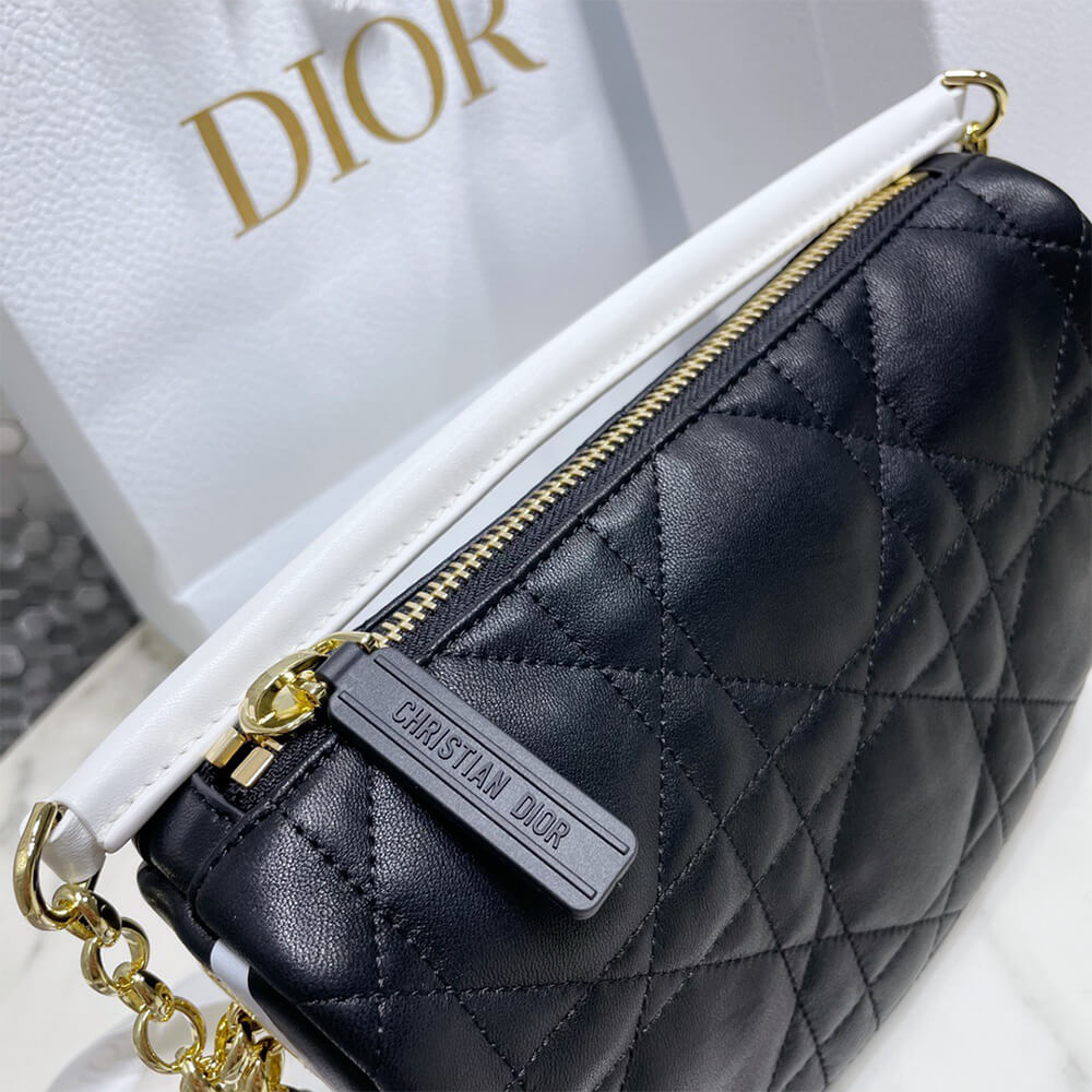 small D*or vibe hobo bag