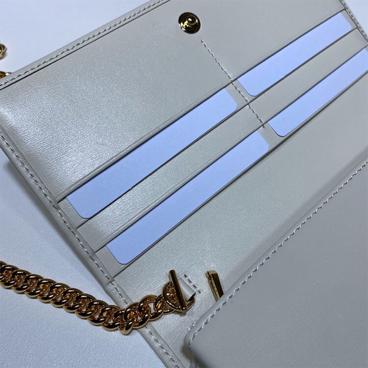 G*u*i horsebit 1955 wallet with chain