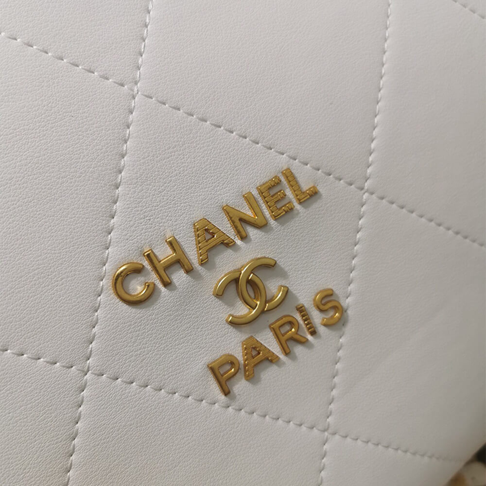 Ch*el small shopping bag