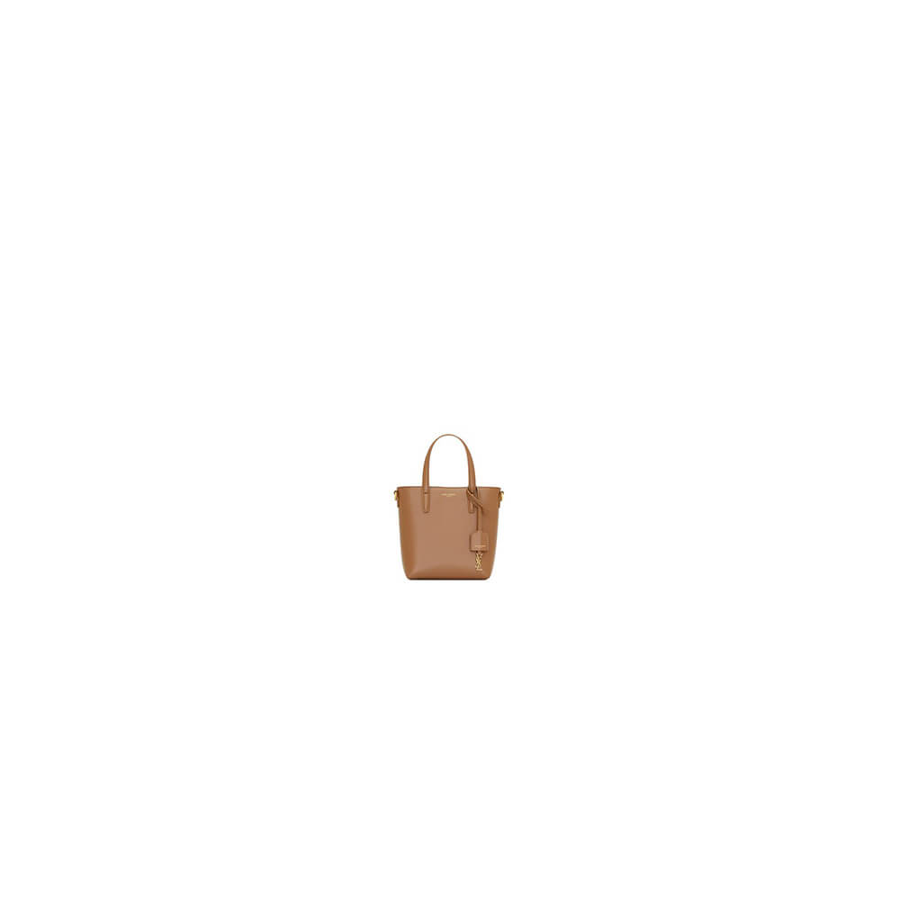 MINI TOY SHOPPING SAINT LAURENT IN BOX LEATHER