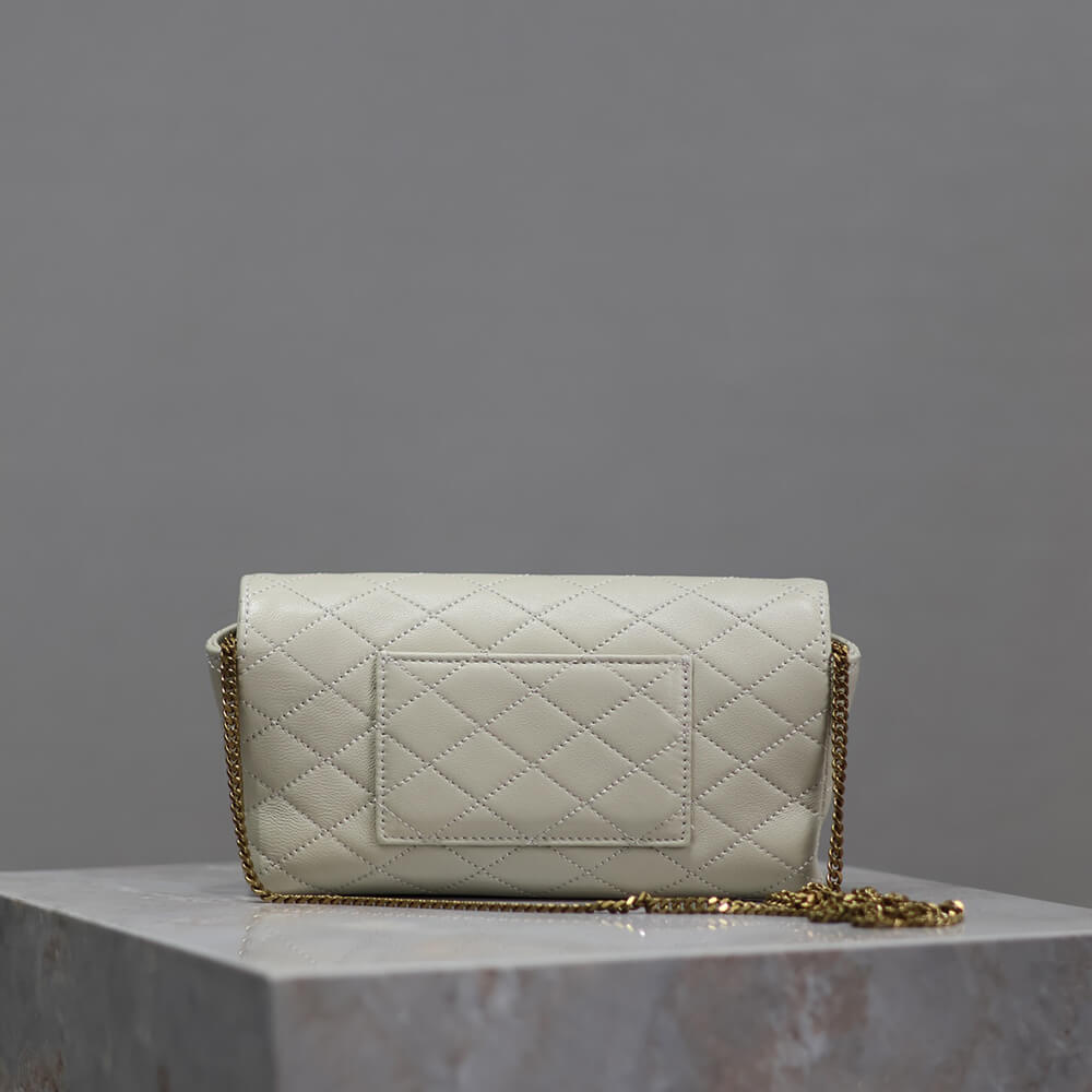 YSL GABY chain phone holder in lambskin