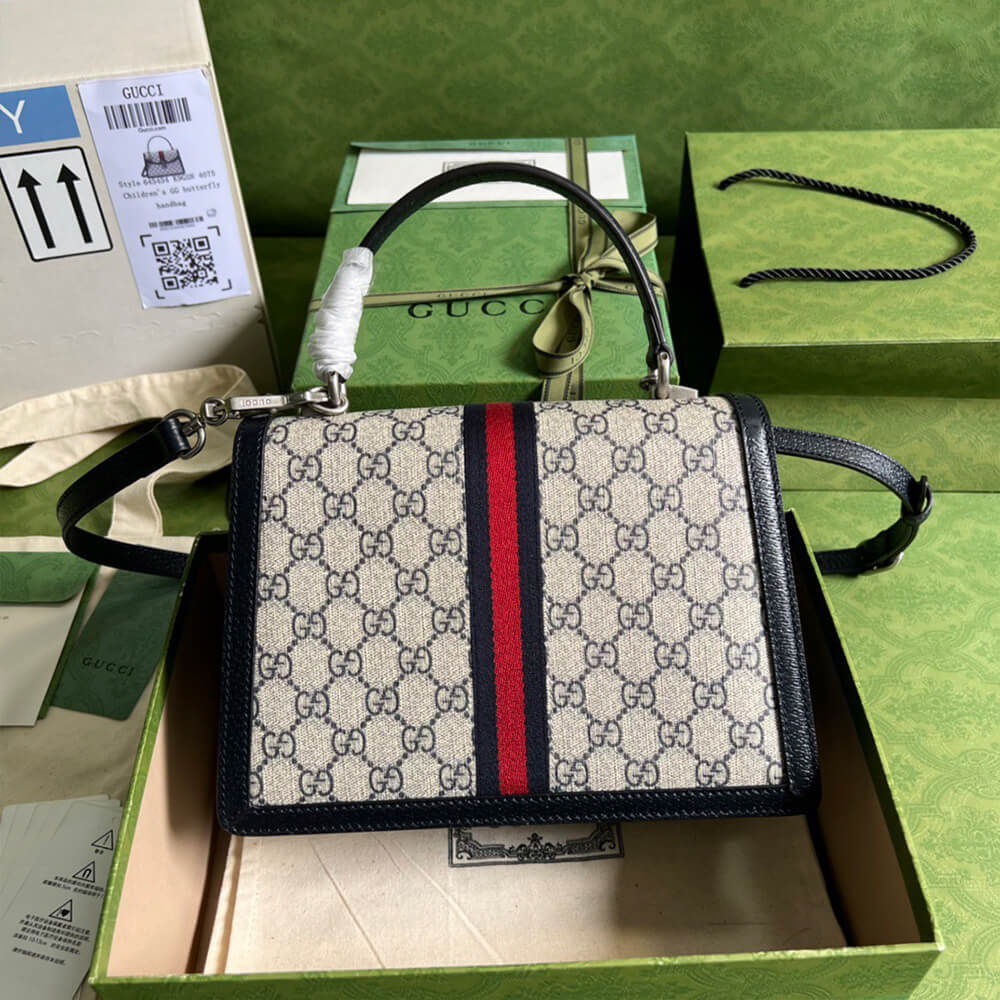 G*u*i ophidia small top handle bag