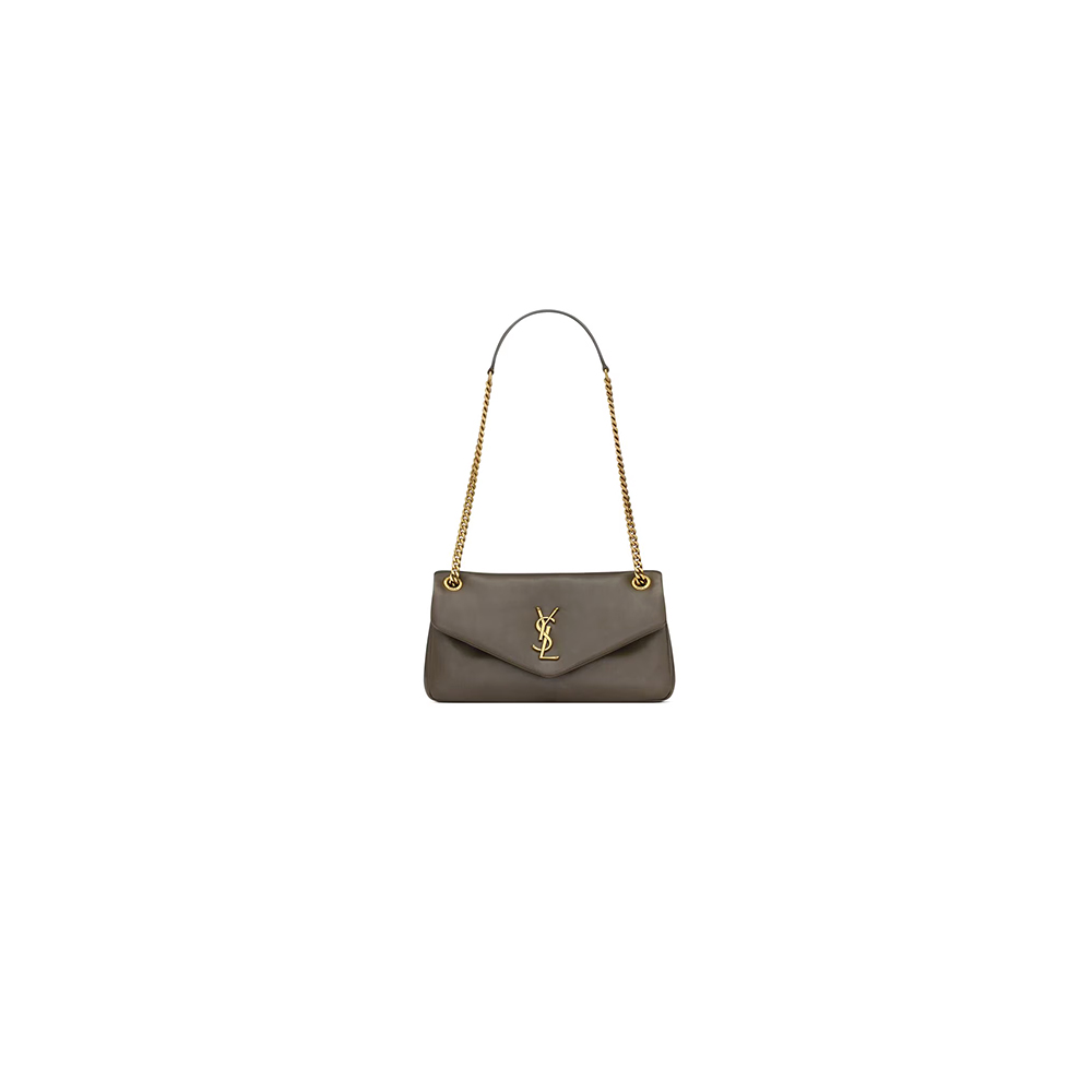 YSL CALYPSO small in plunged lambskin