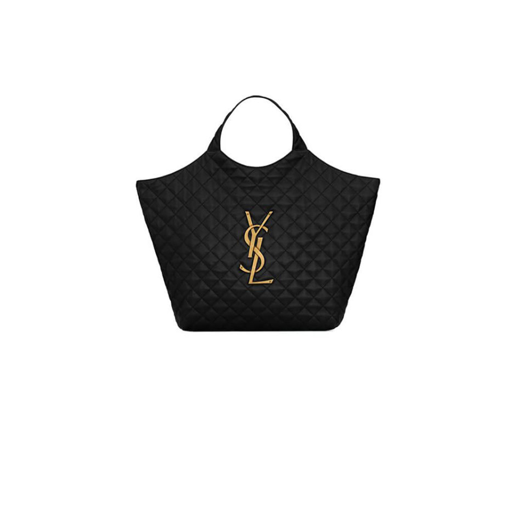 YSL ICARE MAXI SHOPPING BAG IN QUILTED LAMBSKIN(HIGH-END GRADE)