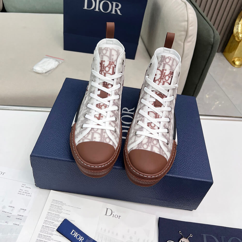 D*or b23 high-top sneakers D*or oblique